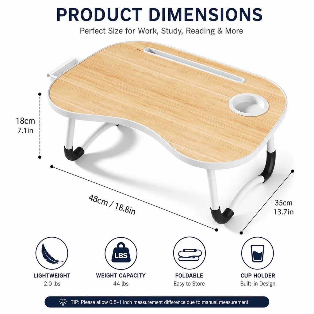 Adjustable Height Laptop Desk with Storage Rack, Bedside Computer Desk, Multi-Layer C-Shaped Side Table, Suitable for Gaming, Work, Reading Bedroom, Sofa, Home Office, Office Desk, Computer Workstation, C-Shaped Sofa Side Tab