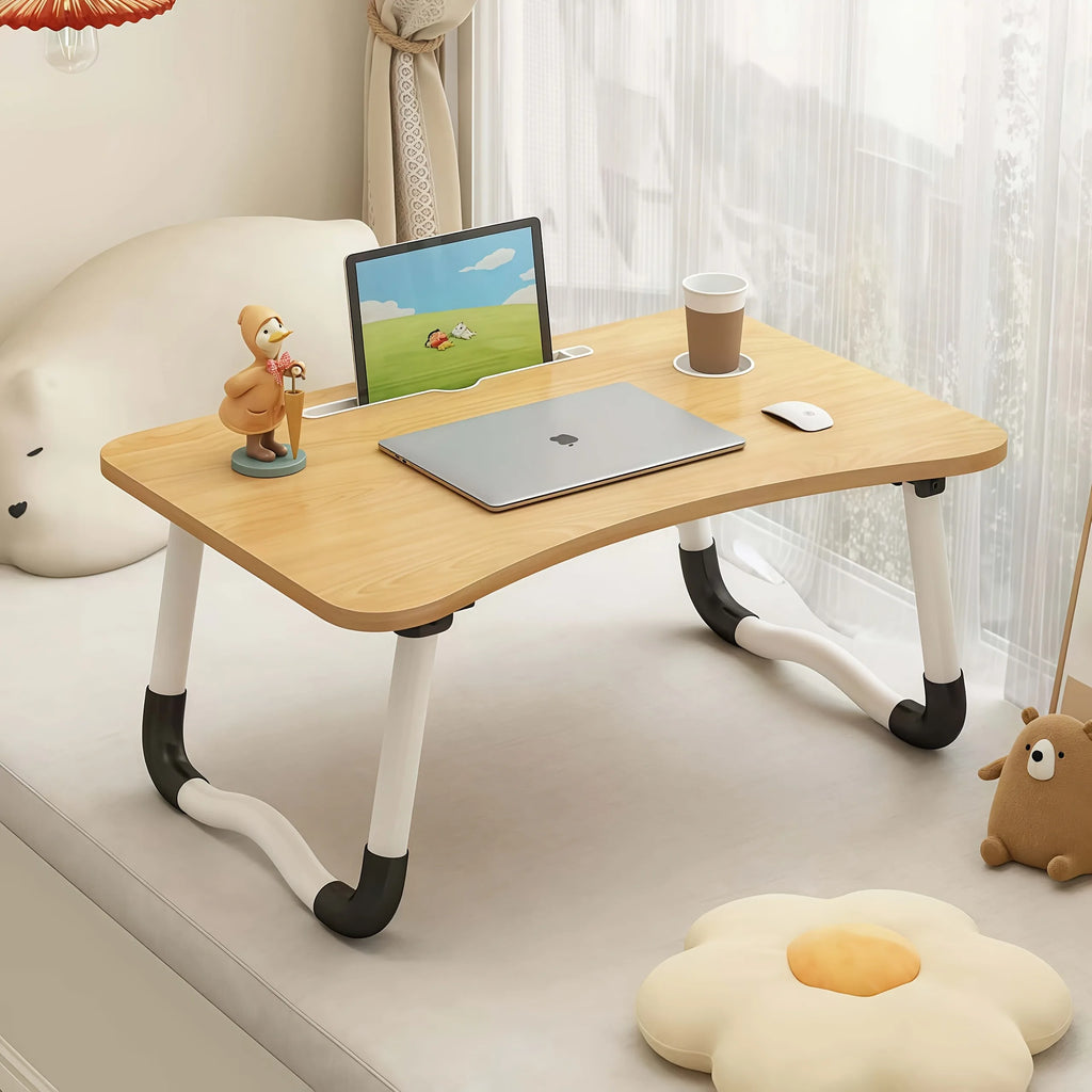 Adjustable Height Laptop Desk with Storage Rack, Bedside Computer Desk, Multi-Layer C-Shaped Side Table, Suitable for Gaming, Work, Reading Bedroom, Sofa, Home Office, Office Desk, Computer Workstation, C-Shaped Sofa Side Tab