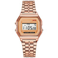 • Reloj Retro Digital - Edición Chrono Rose Gold